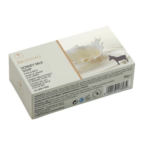 Biosanto - Donkey Milk Face & Body Soap (90gr)