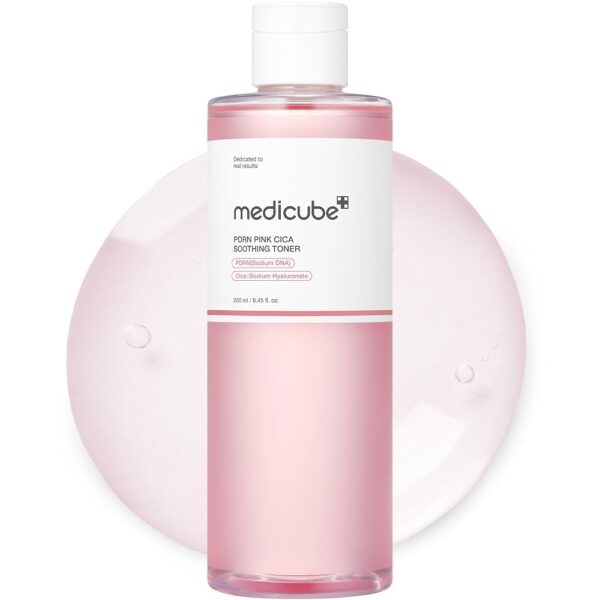 Medicube - Salmon DNA PDRN Pink CICA Soothing Toner (250ML)