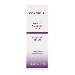 COVERGIRL - Simply Ageless Blurring Serum, Formulated with Vitamin A & E, Argan Oil, Coconut Oil (20ML)