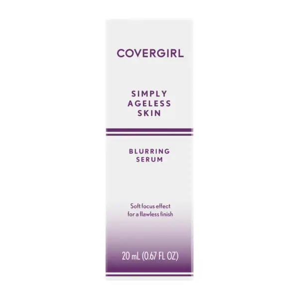 COVERGIRL - Simply Ageless Blurring Serum, Formulated with Vitamin A & E, Argan Oil, Coconut Oil (20ML)
