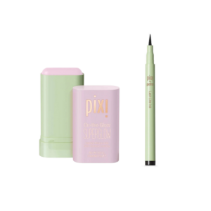 PIXI - On-the-glow Superglow (PetalDew) + Eyeliner