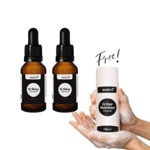 Qualyns - Deep Nourishing & Shine Booster for Hair & Skin Rich In Biotin (50ml)