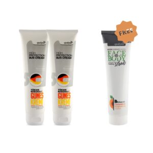 Buy 2 Qualyns High Protection Sun Creams & Get a Face & Body Scrub FREE!