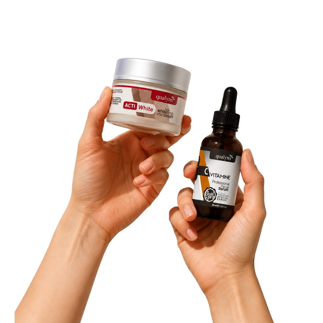 Skin Brightening Essentials Duo – Cream & Vitamin C Serum