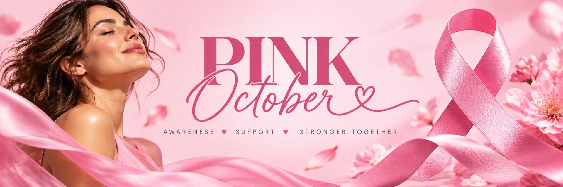 Pink October Awareness Banner